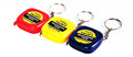 1M Mini Measuring Tape With Key Buckle Portable Random Color Hand Tools With Centimeter And Inch Scale - Todofix hogar
