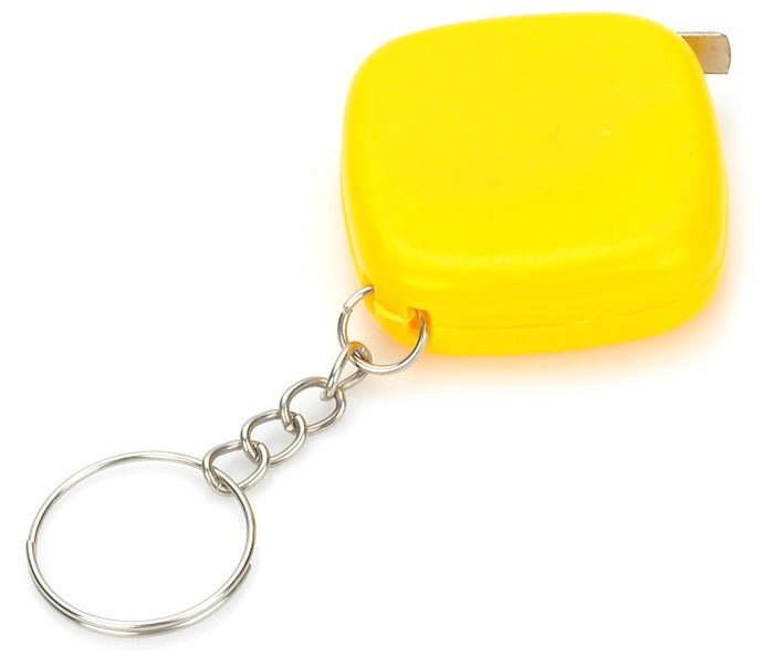 1M Mini Measuring Tape With Key Buckle Portable Random Color Hand Tools With Centimeter And Inch Scale - Todofix hogar