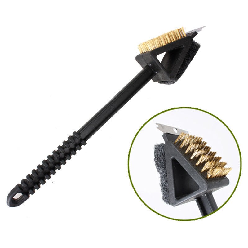 All In One Grill Scraper And Steel Brush Tool - Todofix hogar