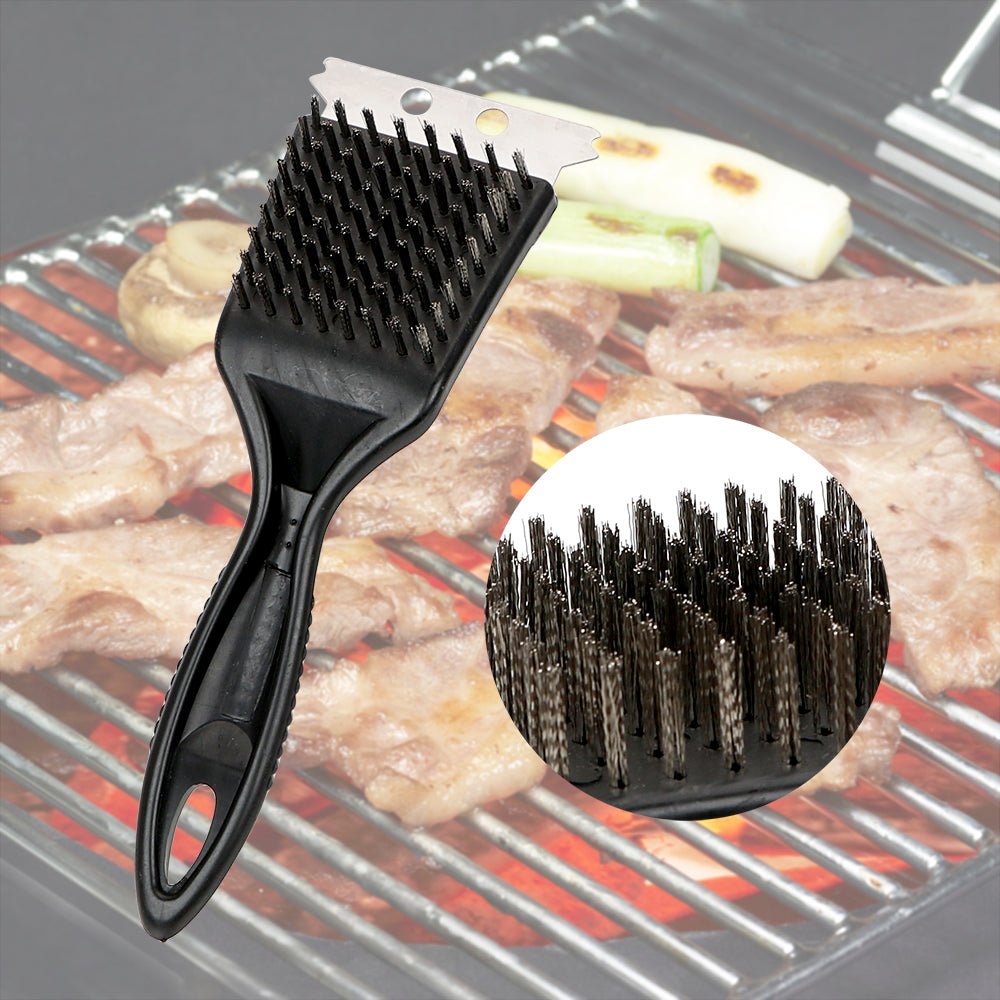 Barbecue cleaning steel brush - Todofix hogar