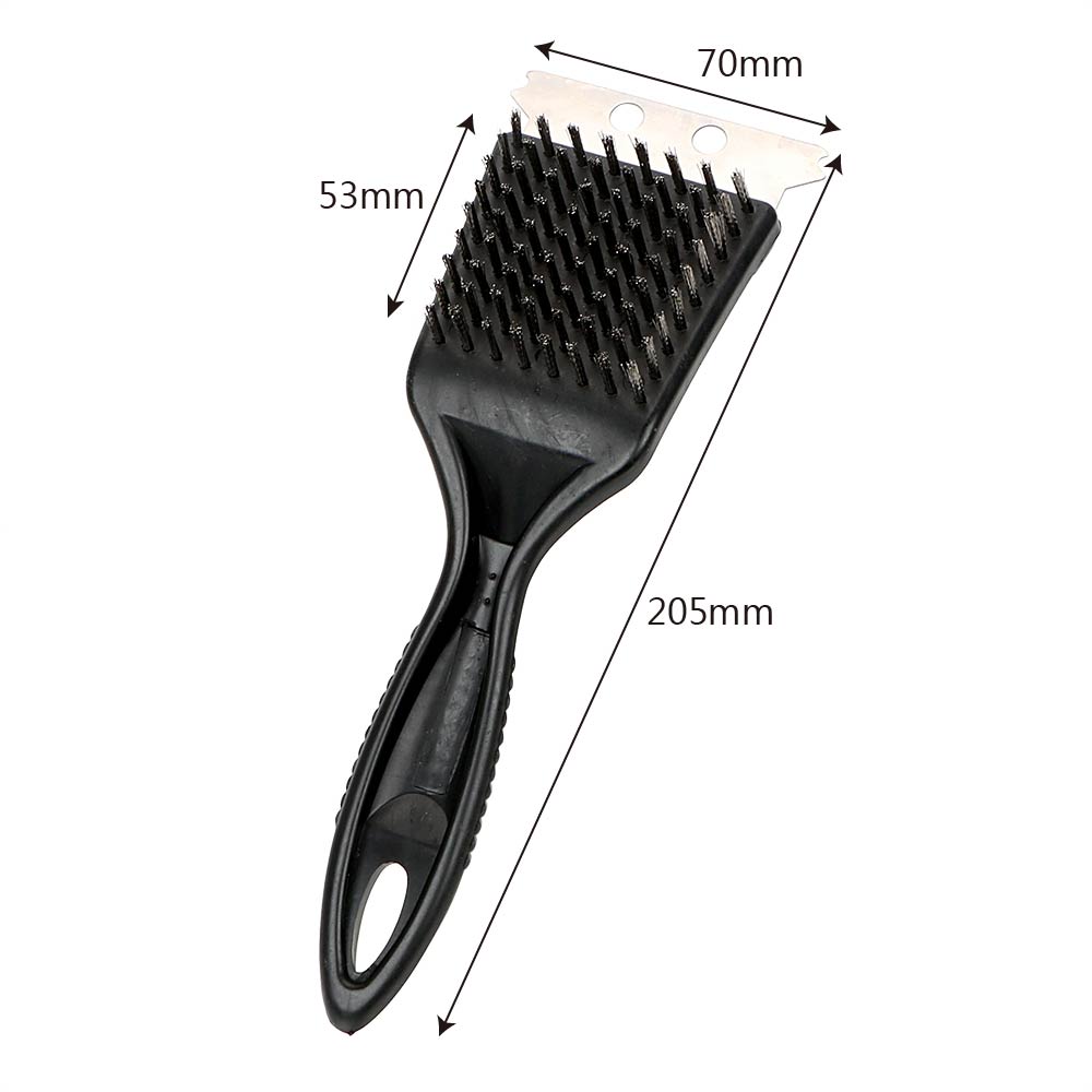 Barbecue cleaning steel brush - Todofix hogar