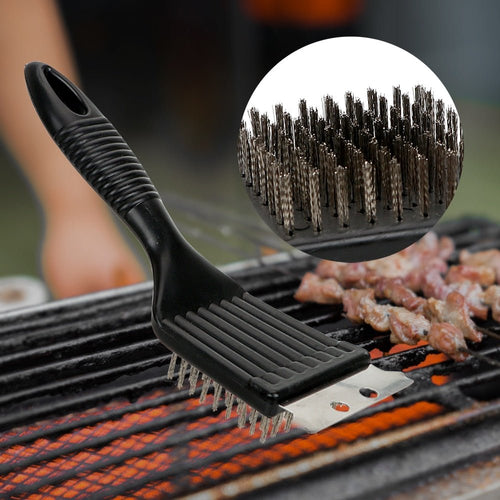Barbecue cleaning steel brush - Todofix hogar