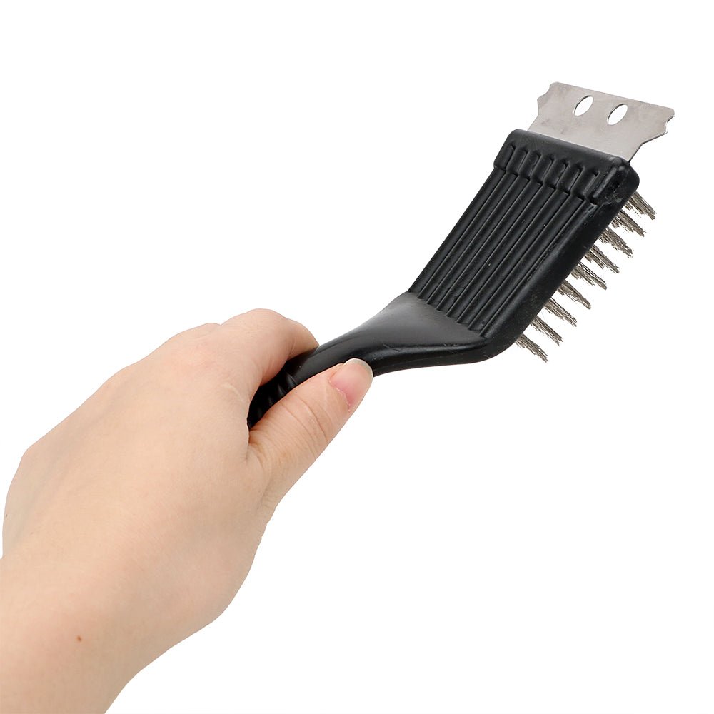 Barbecue cleaning steel brush - Todofix hogar