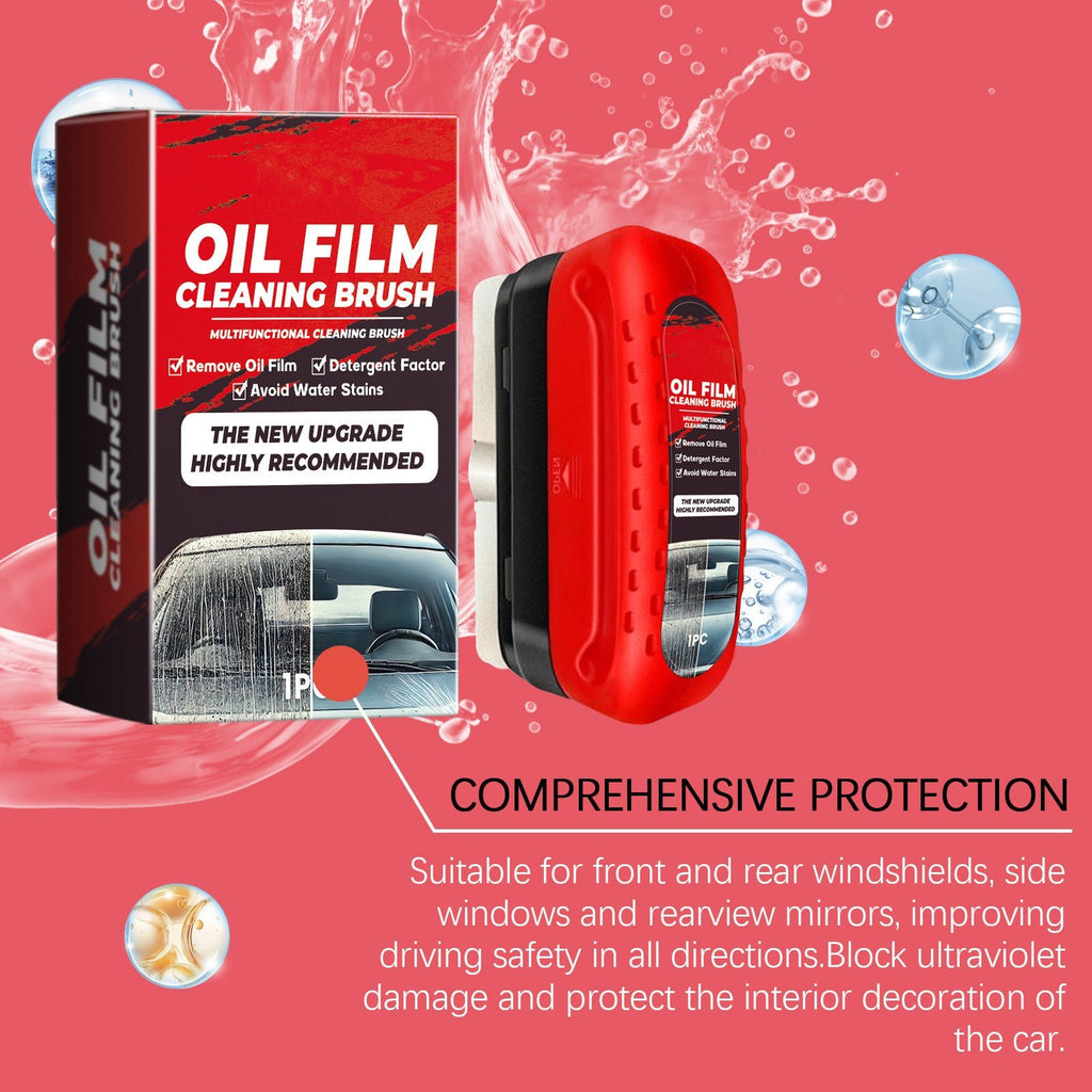 English Color Box Windshield Glass Protector Detergent Kit Decontamination Cleaning Window Rainproof Car Window Cleaning Brush - Todofix hogar