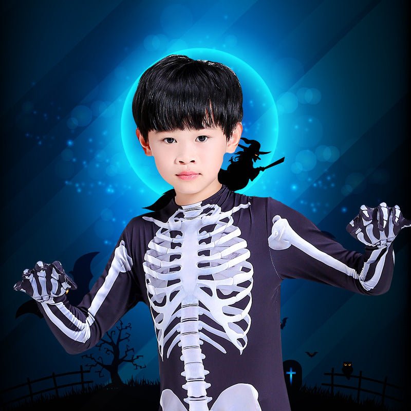 Halloween Skeleton Jumpsuit Costume - Todofix hogar