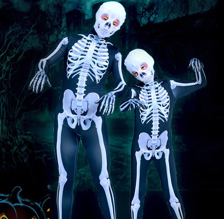 Halloween Skeleton Jumpsuit Costume - Todofix hogar