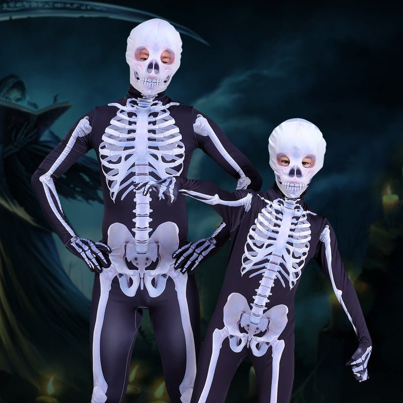 Halloween Skeleton Jumpsuit Costume - Todofix hogar