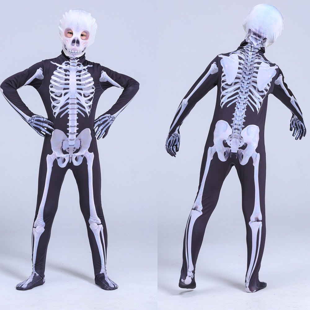 Halloween Skeleton Jumpsuit Costume - Todofix hogar