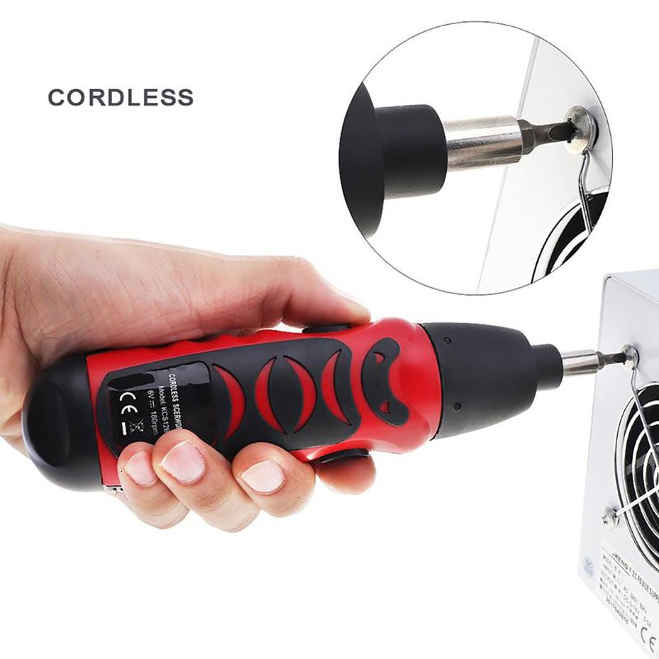 High-Power Multifunctional In-Line Electric Screwdriver - Todofix hogar