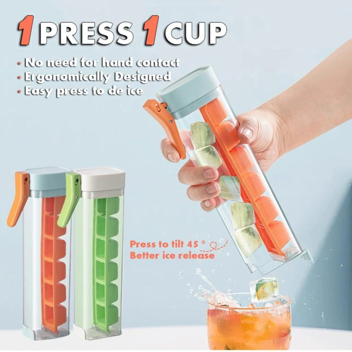 Ice Cube Maker with Storage Box - Todofix hogar