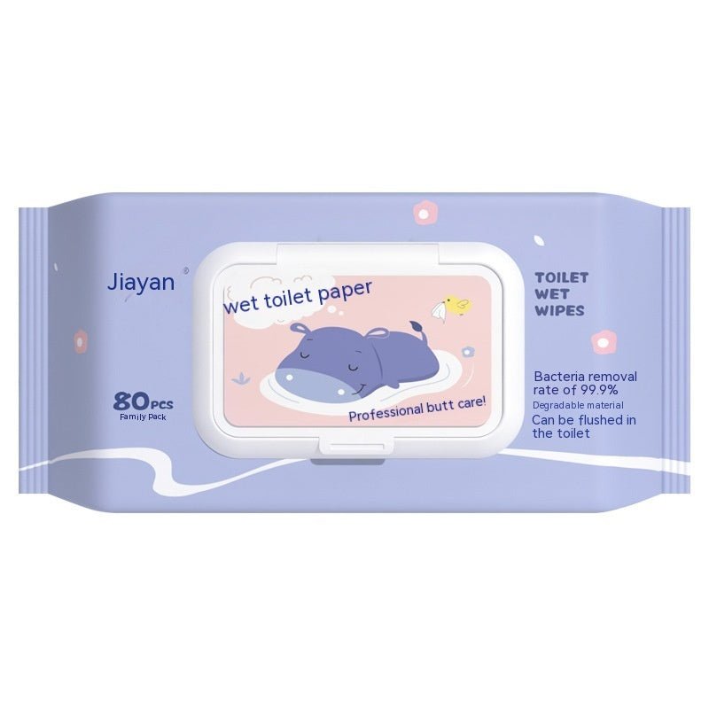 Jiayan Wet Toilet Paper Portable Toilet Sanitary Wipe Wipe Ass Wet - Todofix hogar