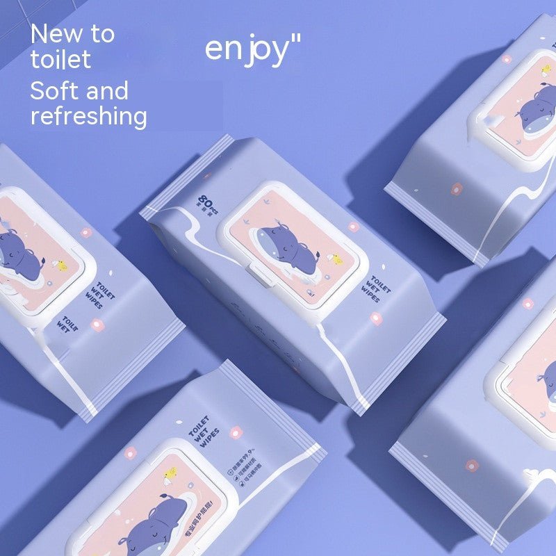 Jiayan Wet Toilet Paper Portable Toilet Sanitary Wipe Wipe Ass Wet - Todofix hogar