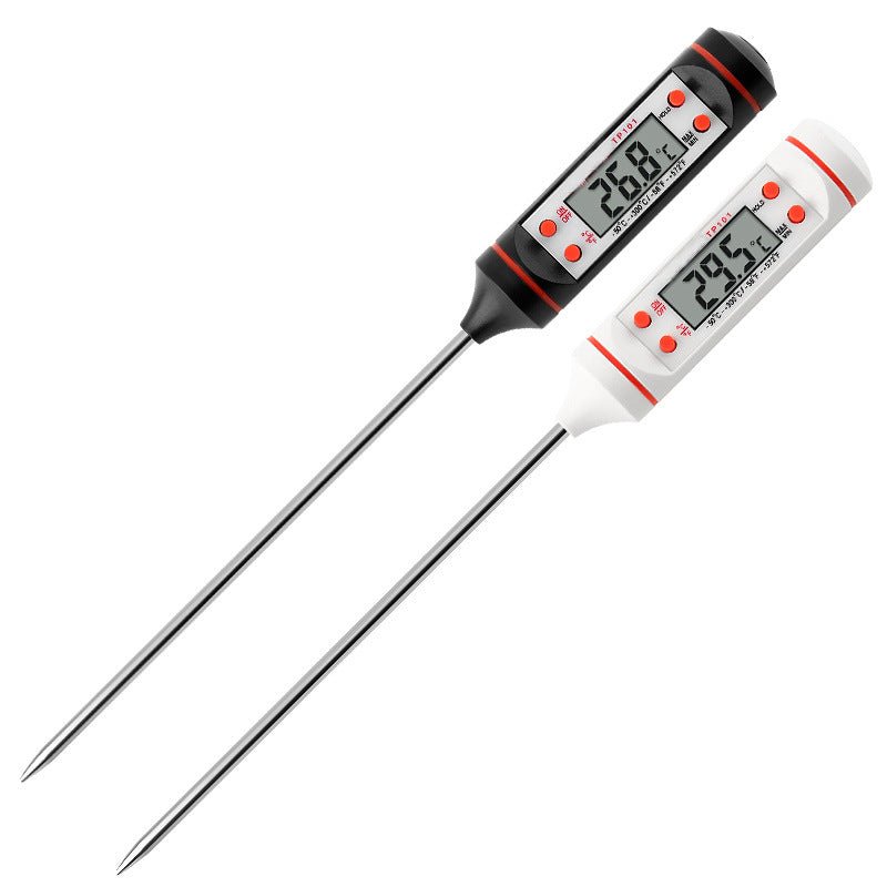 Kitchen oil thermometer kitchen barbecue baking temperature measurement electronic food thermometer - Todofix hogar