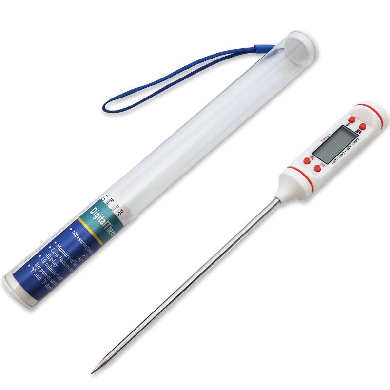 Kitchen oil thermometer kitchen barbecue baking temperature measurement electronic food thermometer - Todofix hogar