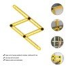 Multifunction Four Folding Measuring Ruler - Todofix hogar