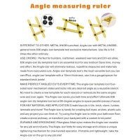 Multifunction Four Folding Measuring Ruler - Todofix hogar