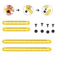 Multifunction Four Folding Measuring Ruler - Todofix hogar