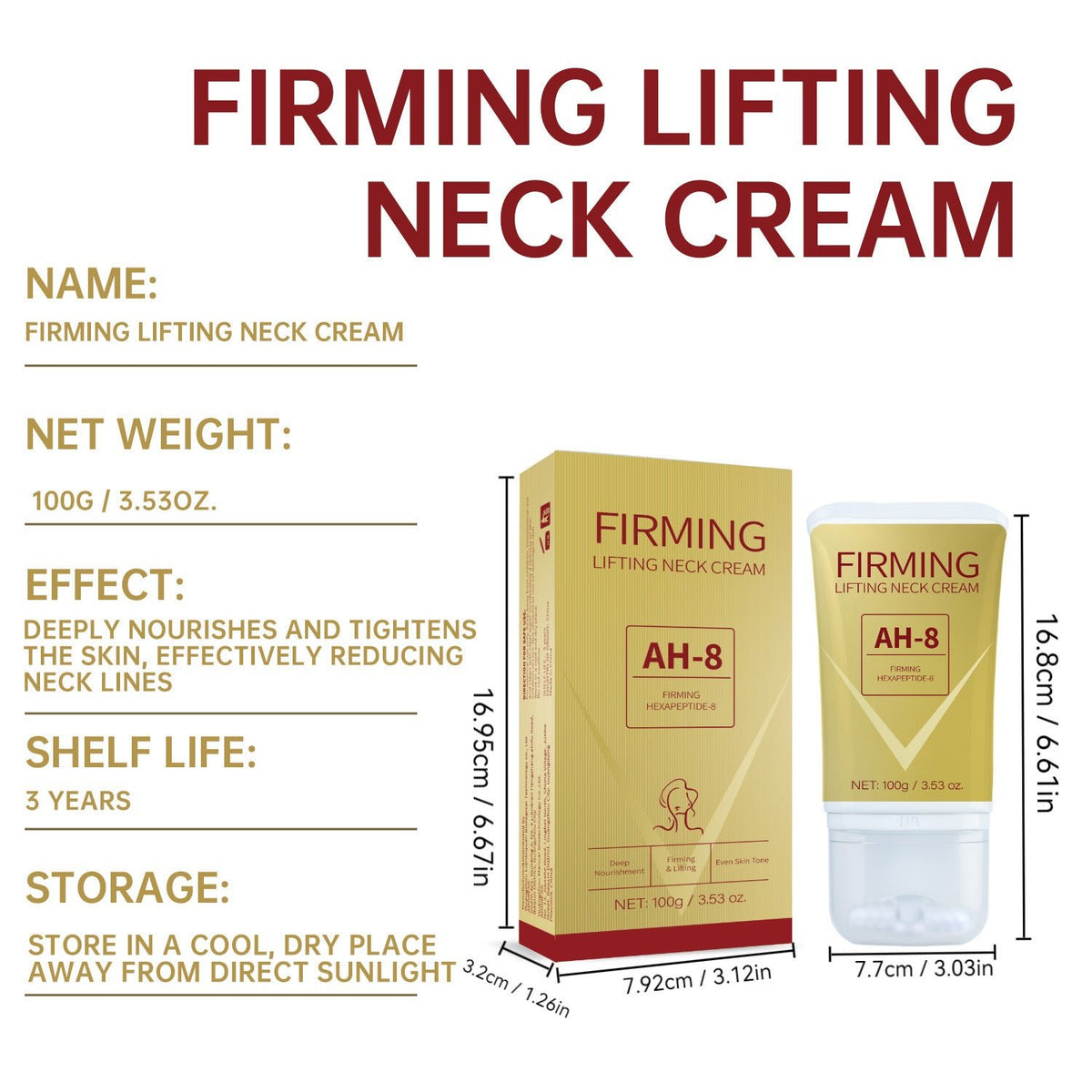 Neck Firming Roller Cream - Todofix hogar