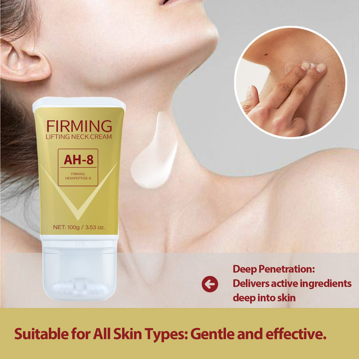 Neck Firming Roller Cream - Todofix hogar