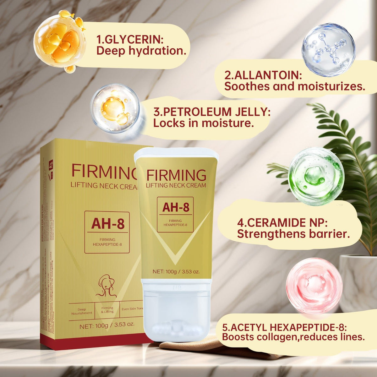 Neck Firming Roller Cream - Todofix hogar