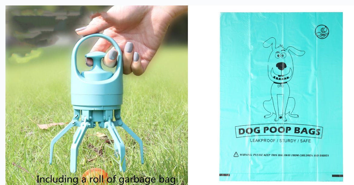 Pet Waste Scooper with Bag Dispenser - Todofix hogar