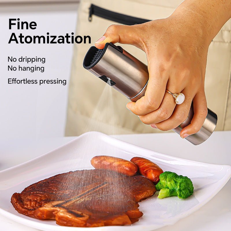 Stainless Steel Oil Spray Bottle - Todofix hogar