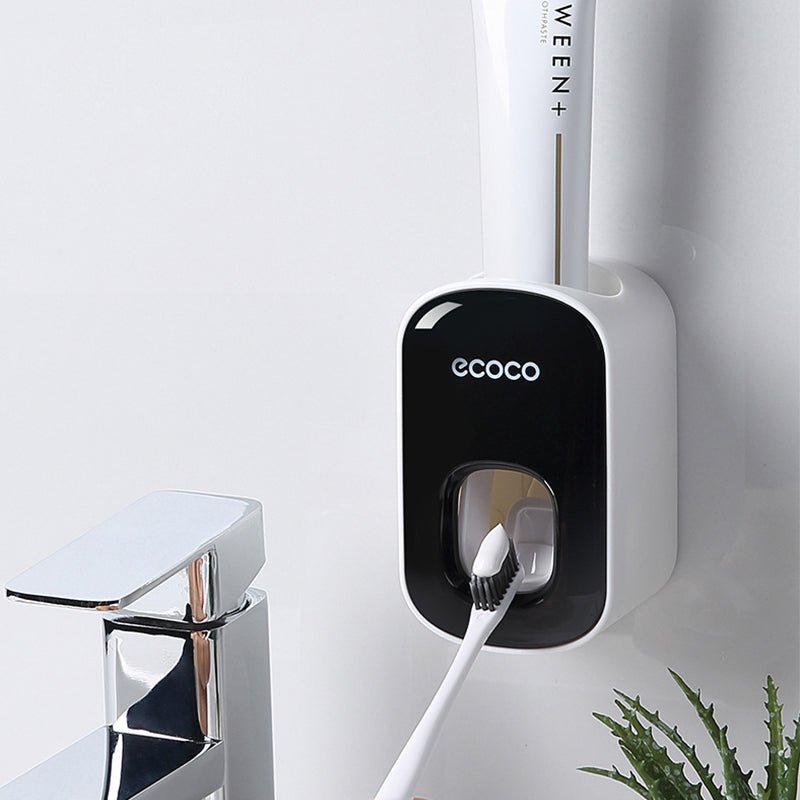 Wall Mounted Automatic Toothpaste Holder Bathroom Accessories Set Dispenser - Todofix hogar