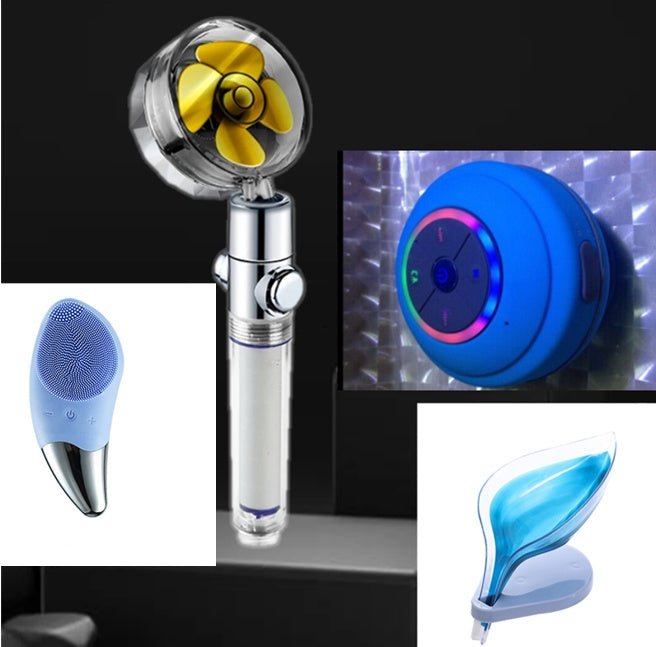 Waterproof Mini LED Bluetooth Speaker - Todofix hogar
